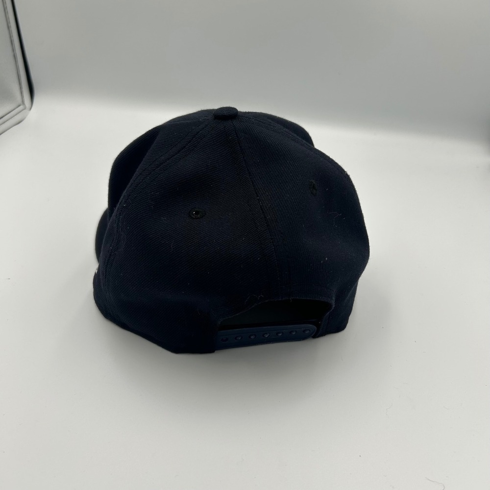 New Era Hat Mens OSFM Navy Blue New York Yankees 9FIFTY Side Patch Snapback - Picture 3 of 8